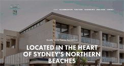 Desktop Screenshot of hotelsands.com.au