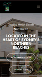 Mobile Screenshot of hotelsands.com.au